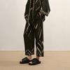 2025 Autumn Mulberry Silk Blend Casual Pants