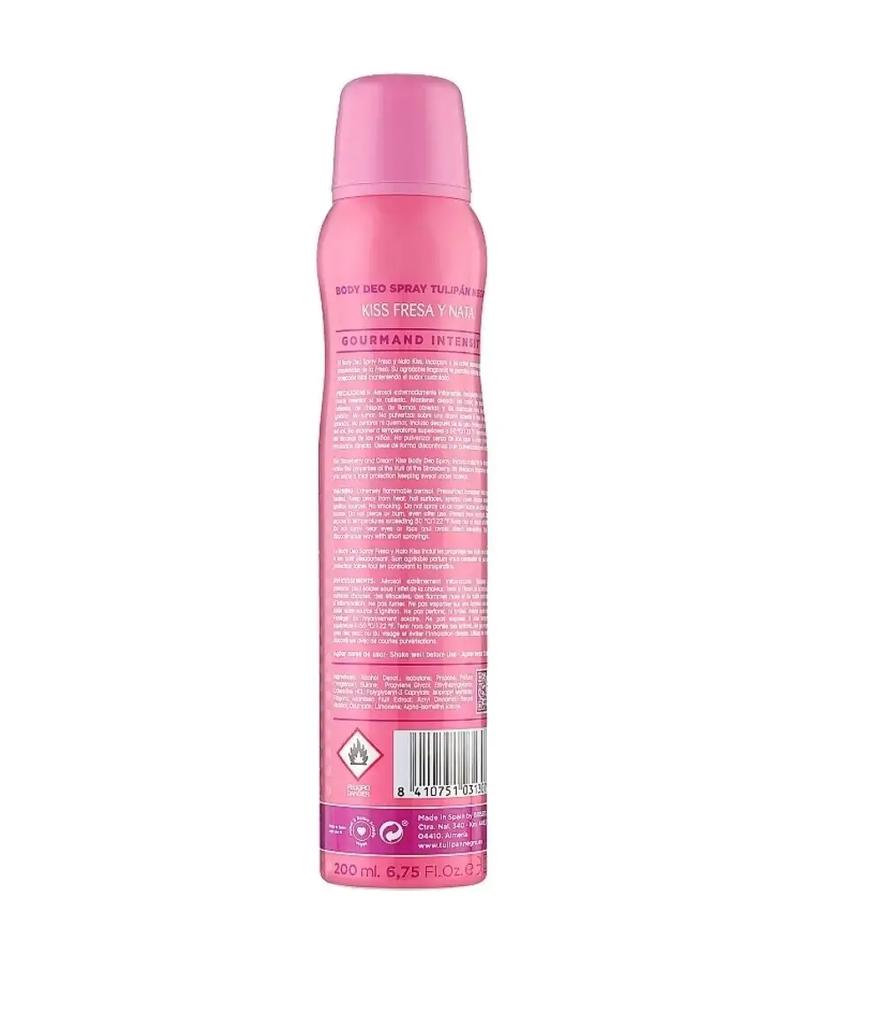 Αποσμητικό σπρέι Φράουλα κρέμα Tulipan Negro 200 ml