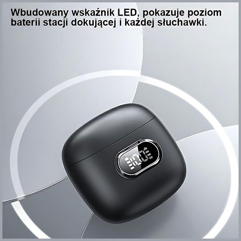 Usams Słuchawki Bluetooth 5.3 Tws Ia Iiseries Bezprzewodowe Purpurowy/Purple Bhuiaii03 (Usams-Iaii15)