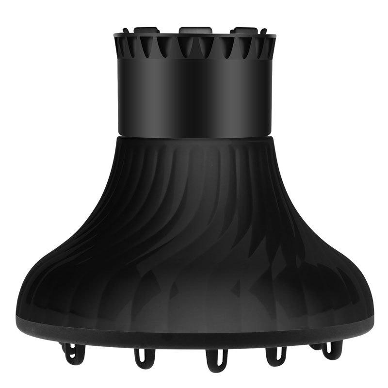 

Чехол для диффузора фена, подходящий диаметр 3,8-6 см, вытяжка, нагнетатель воздуха, инструмент для парикмахерского салона чёрный