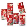 Chinese Style Goat Year Money Envelope Calligraphy Thickened Paper Lucky Red Pocket Blessing Words Traditional