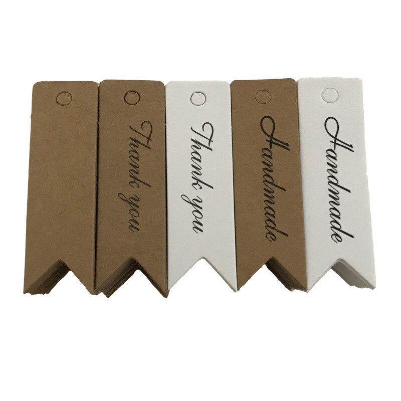 New 100pcs/lot Blank Kraft Paper Hang Tag Wedding Party Label Price Gift Cards New 100pcs/lot Blank Kraft Paper Hang Tag Wedding Party Label Price Gift Cards