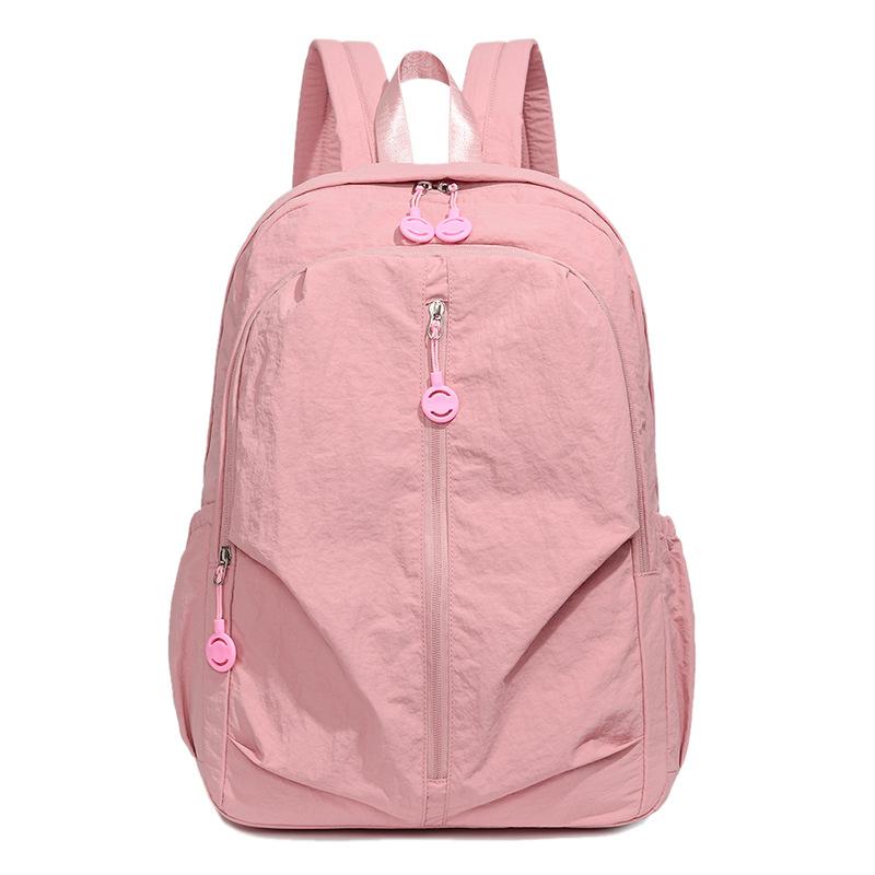 Schoolbag Casual Backpack Women's New Fashion Ultra-light Waterproof Large-capacity Backpack Daily Commute Leisure Travel Schoolbag