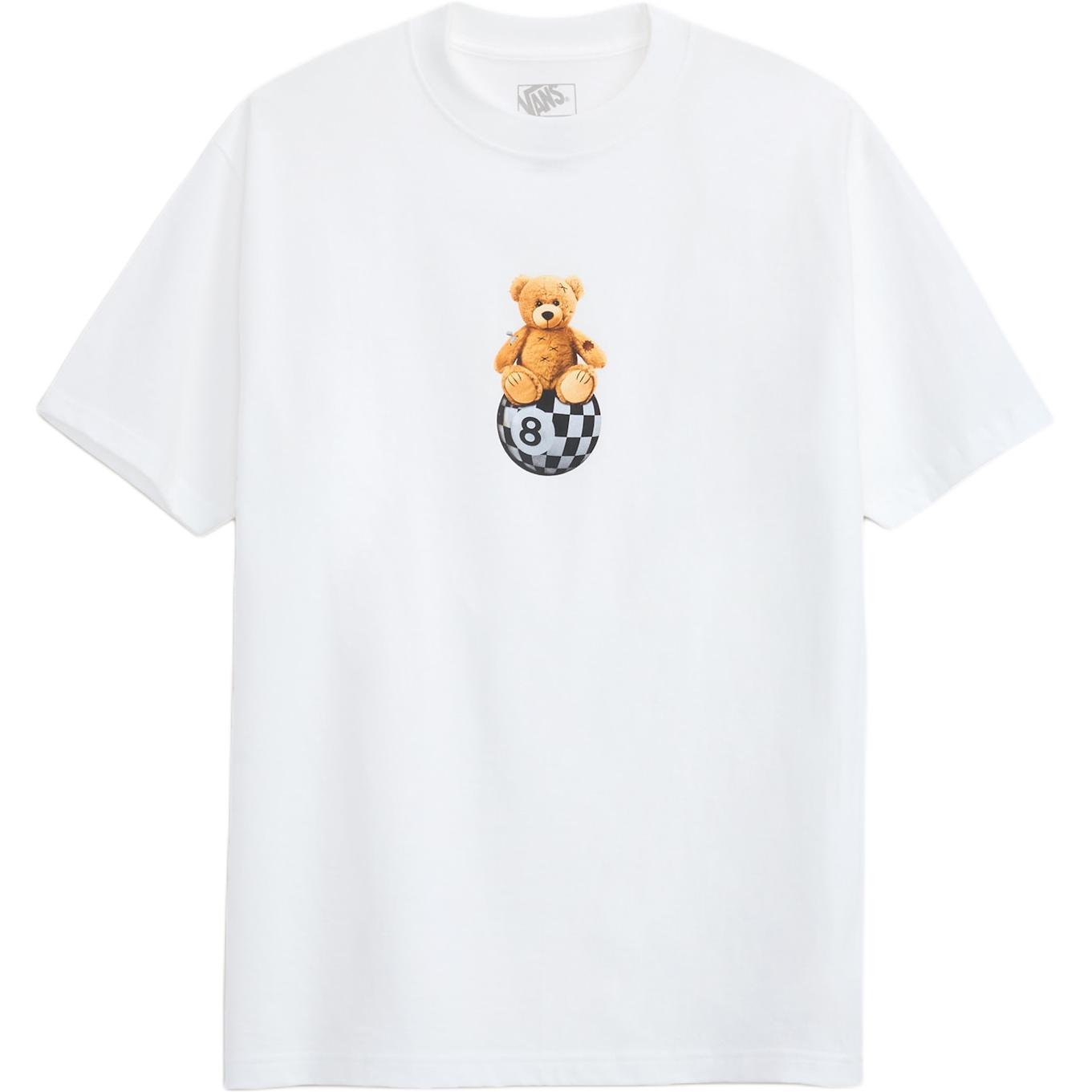 

Vans Bear Graphic Print Crew Neck Short Sleeve T-Shirt Men tops VN000W1HWHT1 XL