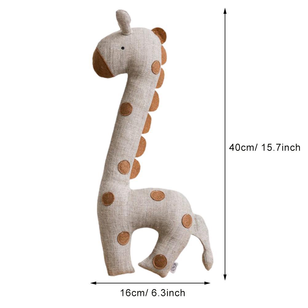 

Cartoon Stuffed Plush Animal Pillow Cotton Goose Giraffe Rooster Plush Cushion Animal Cushion Home Office Decor