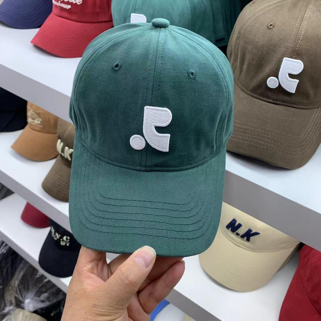 Korean-style Labeled Baseball Cap for Men and Women Trendy Casual Baseball Cap