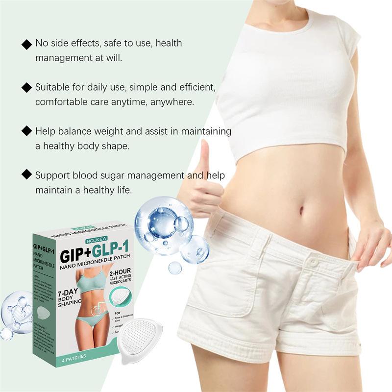 4 Patches/Box Nano Micro Needle Plasters Firming Line Improvement Skin Care Patch Gently Cares Contours Body Skin Daily Care