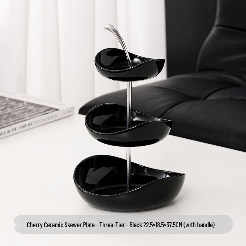 Stylish Ceramic Fruit Bowl for Living Room or Coffee Table Display