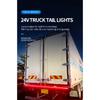 24V LED LKW Heckklappenlichtleiste Hintere Rücklichtleiste Wasserdicht Dynamisch Zusätzliche Rückfahr-Brems-Blink-Folge-Warnleuchten