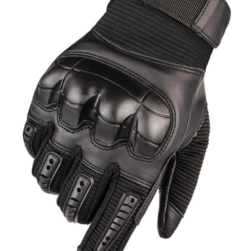 Motorcycle Gloves Hard Knuckle Breathable Good Grip Anti Slip Full Finger Powersports Gloves for