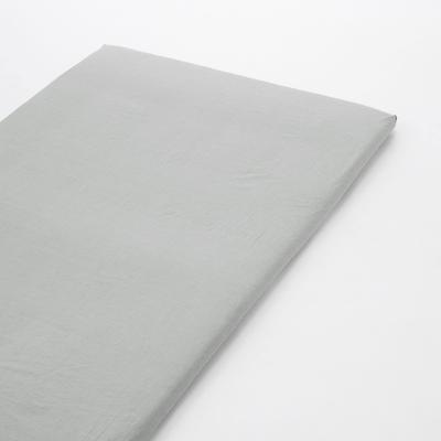Lençol MUJI Lavado para Futon e Lençol de Elástico Baixo 120 x 200 x 83333447, Cinza, Tamanho Semi-Duplo, 3-10cm,