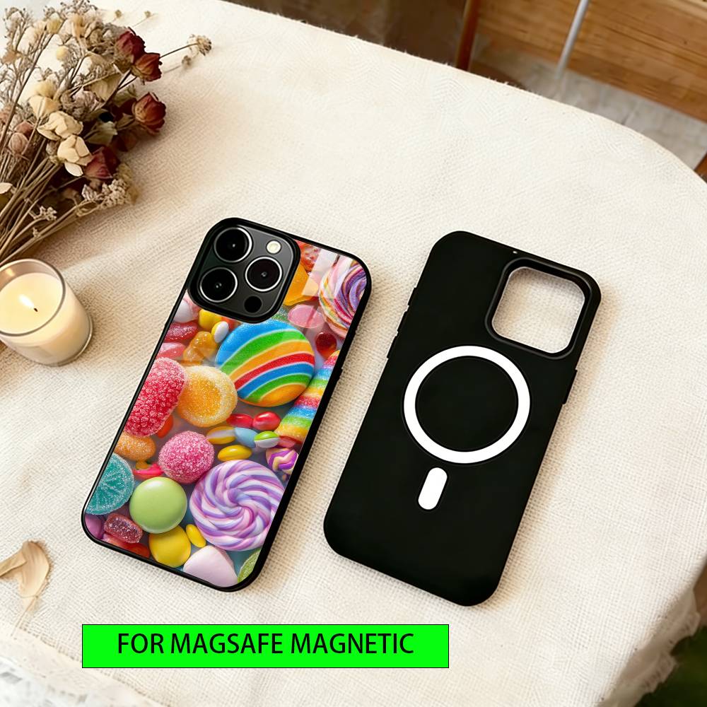 Many Forms of Sugar  Phone Case For iPhone17,16,15,14,13,12,11 Plus,Pro Magnetic For Magsafe Wireless Charging