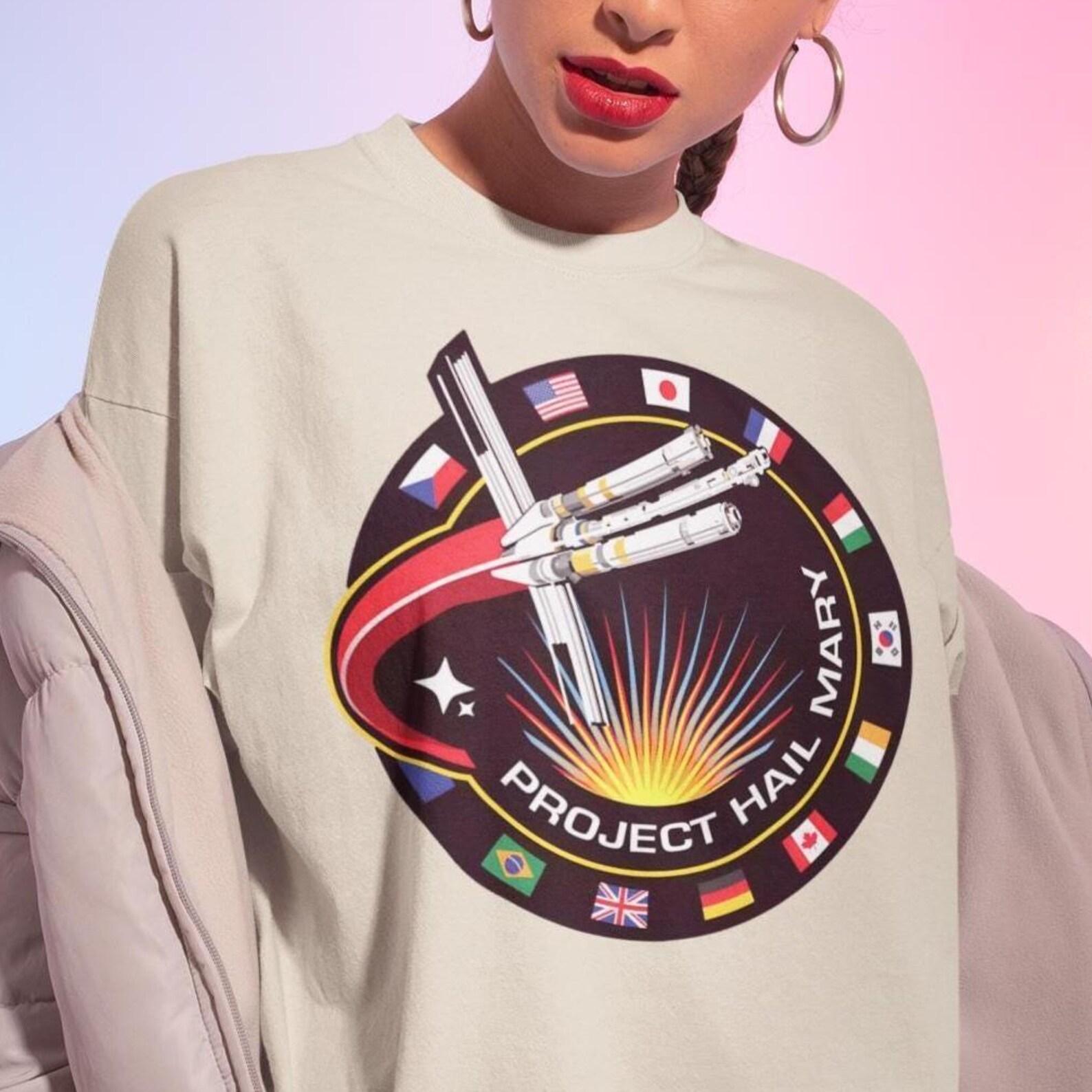 Project Hail Mary Logo Shirt - Dr Grace Tshirt,Jazz Hands Tee,Tau Ceti S