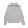 NSSF Women's Striped Wool Half-Zip Pullover - 2024 Autumn/Winter Fashion with Lapel.