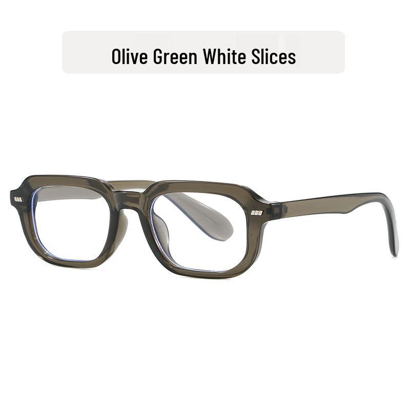 Small Square Frame Rice Nail Sunglasses - European American Style, Trendy Sun Protection Accessories