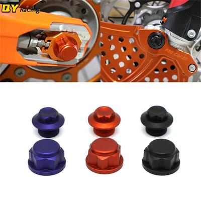 Do Husqvarna TE FE KTM XCW EXC EXCF 125 200 250 300 350 400 450 500 2016-2022 Dirt Pit Bike Przednia tylna nakrętka osi blokady koła
