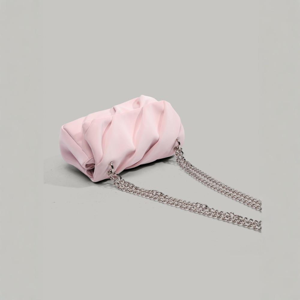 This Year's Popular-style Chain Pleated Cloud Bag for Women Is a New 2025 Model, Sweet and Fresh, Suitable for Shoulder or Crossbody Wear