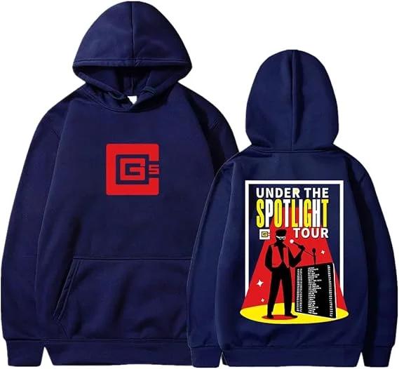 Herbst/Winter CG5 Under The Spotlight Tour 2025 Hoodie Langarm Streetwear Herren- und Damen-Hoodies Mode Warmer Hoodie