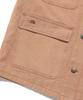 Niceghostclub Cotton Garment Dyed Chore Jacket_Brick(Ng2Dfud102A)