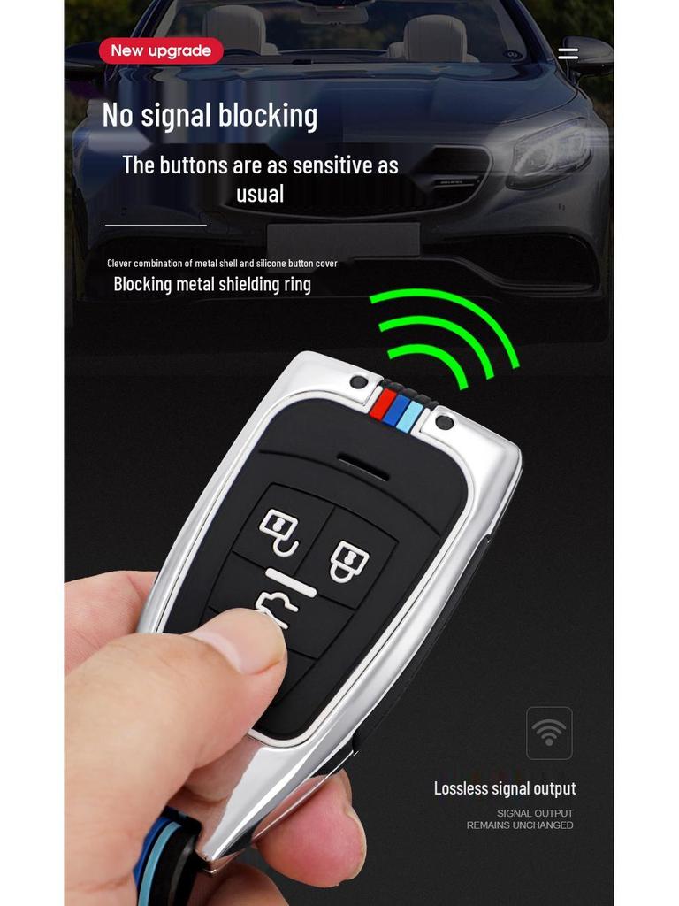 BAIC Senova d50/d60/d70 Key Case Set with Logos for Zhixing x55/x65 and Beijing x5