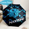 Custom Name Umbrella Sounders FC Crest Umbrella 8-Frame for Travel, Camping, Casual Lightweight Portable, Essential for Family Gifts