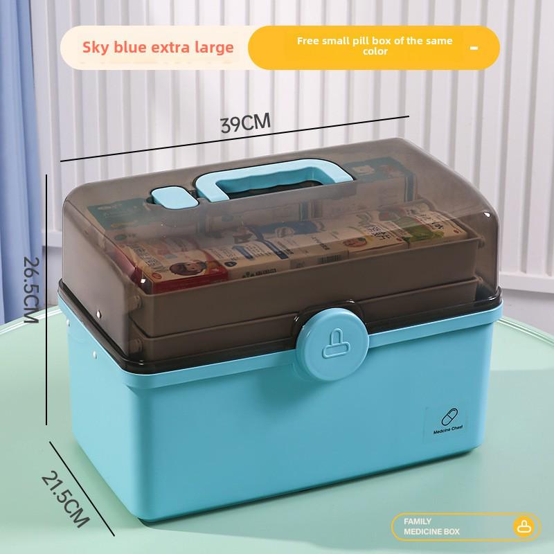 

Набор многослойных коробок для хранения семейных лекарств большой емкости