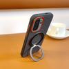 Premium Linen Fabric Case for OnePlus 15T 13 Ace6 Ace5 Pro Magnetic Rotating Stand Metal Buttons Full Body Lens Protection Cover