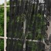 Lace Window Panel Blackouts Lace Curtain Flower Embroidered Sheer Curtain Ready To Use For Instantly Room Upgrades