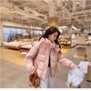 Down Cotton-padded Clothes for Women's Autumn and Winter Short Large Size Loose Cotton Clothes for Small People Hooded Warm Casual Jacket