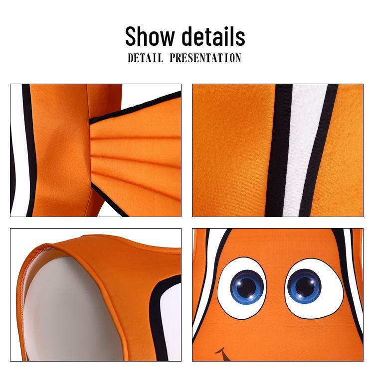 Fantasia de Cosplay de Halloween Peixe-palhaço Nemo