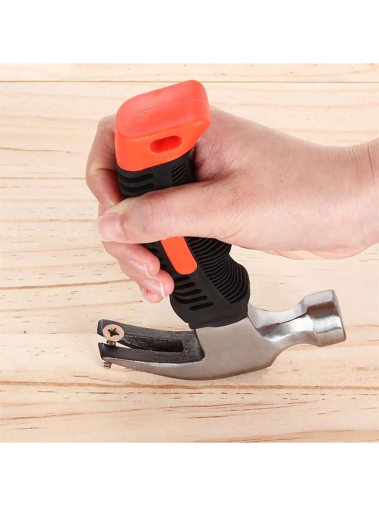 1pc Hammer Mini Claw Hammer High Carbon Steel Hammer Head Multifunctional Hammer Tool