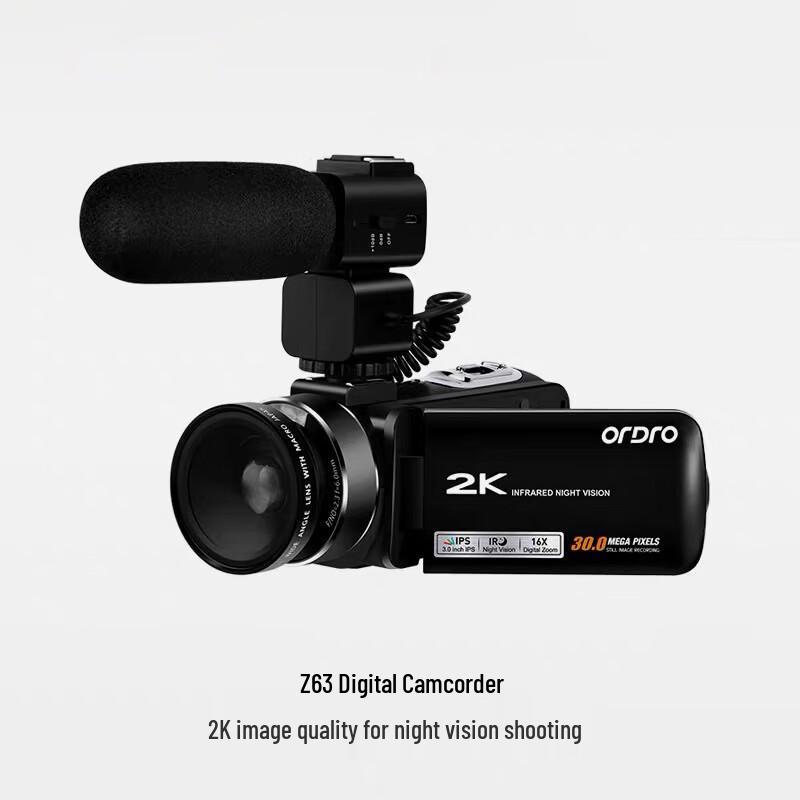 ORDRO HDV-Z63 2K Digital Video Camcorder (CN version)