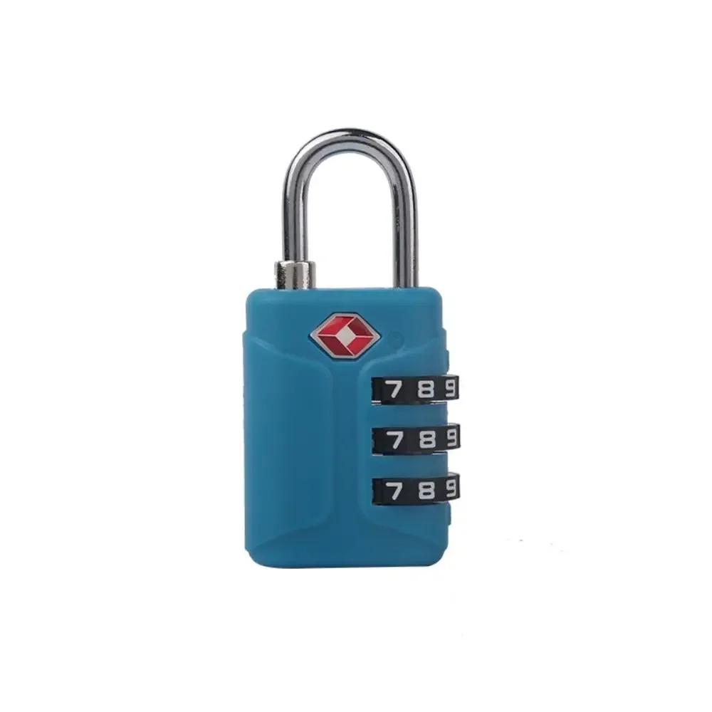 TSA Customs Padlock Travel Suitcase Luggage Backpack 3/4 Digit Combination Lock Portable Anti-theft Cabinet Locker Security Tool