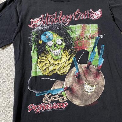 80s Motley Crue Heavy Metal Band T-shirt Pushead Unisex S-5XL QT1400