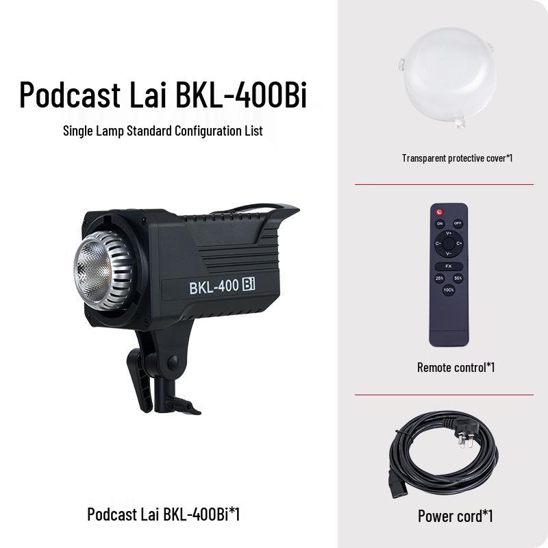 Holofote Yingbang 400W para Transmissão ao Vivo - Luz Suave de Preenchimento para Fotografia e Beleza