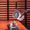 PMG01-3 CRISON High Quality Crystal Glass Cocktail Mixing Cup Bar Tool Shaker Mixologist Hand Carved Flower Making