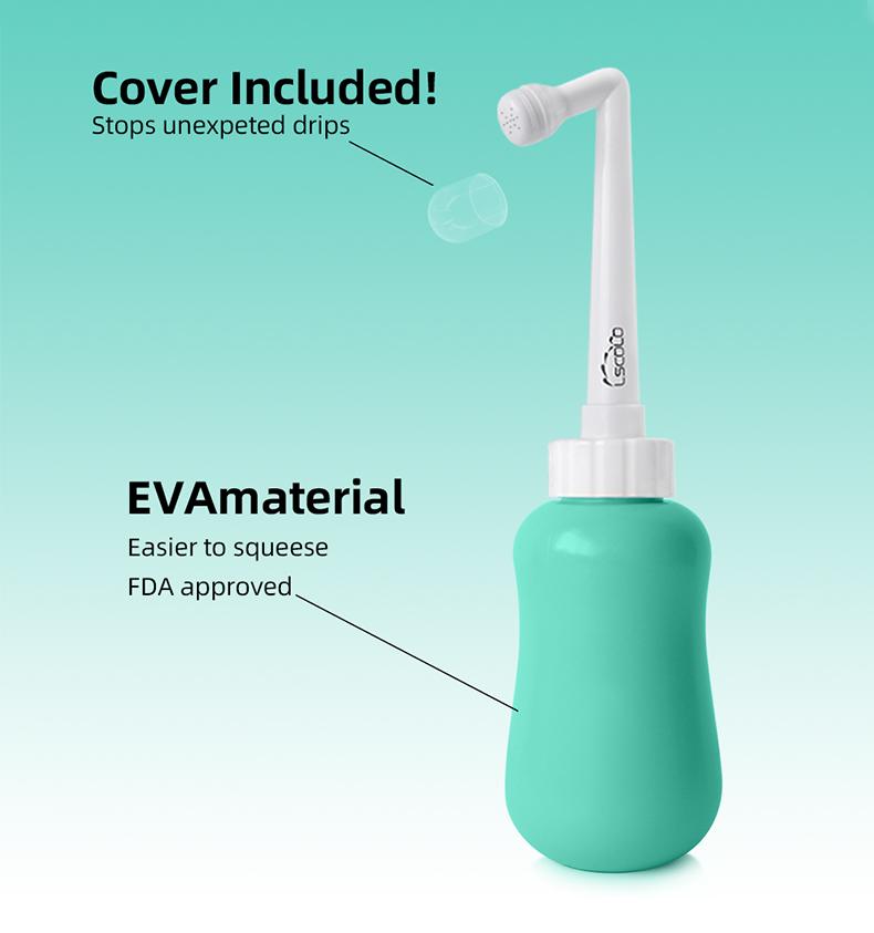 Beauty Shaped Bidet Portable Peri Bottle Plastic Bidet Sprayer Toilet Bidet