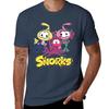 Swim Along Snorks Cast Tribute Tshirt Basic Crew Neck Short Sleeve Top Tshirt