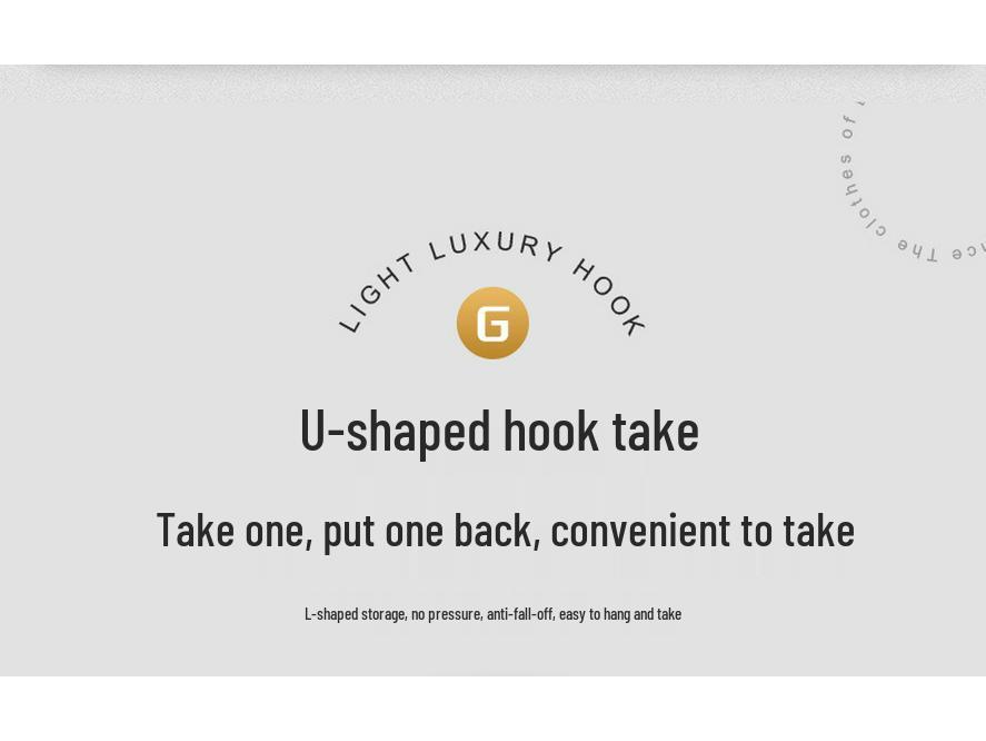 Adhesive Wall-Mounted Bathroom Clothes Hook - No Drill Required