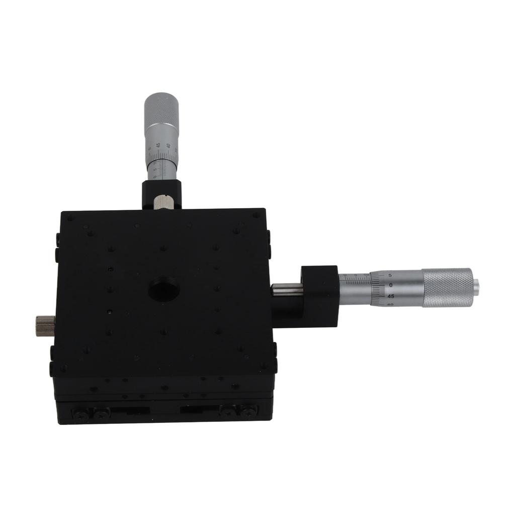 SEMY100‑AC Micrometer Manual Slide Table Trimming Platform Cross Roller Stages 100*100*40mm XY Linear Guide Sliding Track