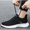 Men's Shoes, Fly Woven Mesh Breathable Single Shoe, Soft Sole Comfortable Casual Shoes for Men