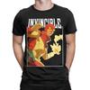 Invincible Rex Splode Character Logo T-Shirts for Men  Vintage Pure Cotton Tees Crew Neck Short Sleeve T Shirt Big Size Clothes