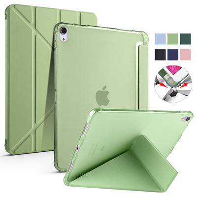 IPad Air 2024 M2 Kılıfı PU Deri Yumuşak Arka Stand Akıllı Kılıf iPad Air 11 2024 Air 4 5 6. Nesil Kalem Tutuculu Kılıf
