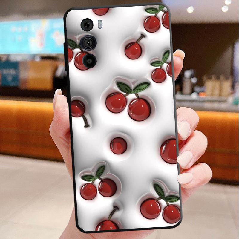 

Phone Case For Motorola Edge 50 40 Pro 60 50 40 30 Ultra Neo Fusion Moto G Play G Stylus G Power G Cute Bear Panda Fruit Rabbit Moto Edge 50 Pro