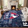 FC Dallas Carpet Door Mat for Living Room or Bedroom Protective Mat Under Chair Office Decoration Christmas Gift Birthday Present