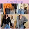 Knit Sweater For Women With Abstract Pattern Thick Aline Style Fall