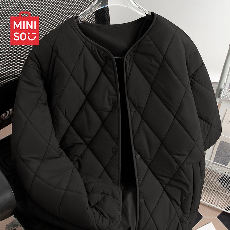 MINISO Men s Collarless Padded Winter Jacket 2XL