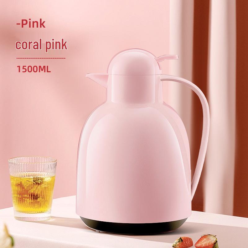 Large Capacity Smart Insulated Glass Thermos for Home, Dorm, or Wedding
