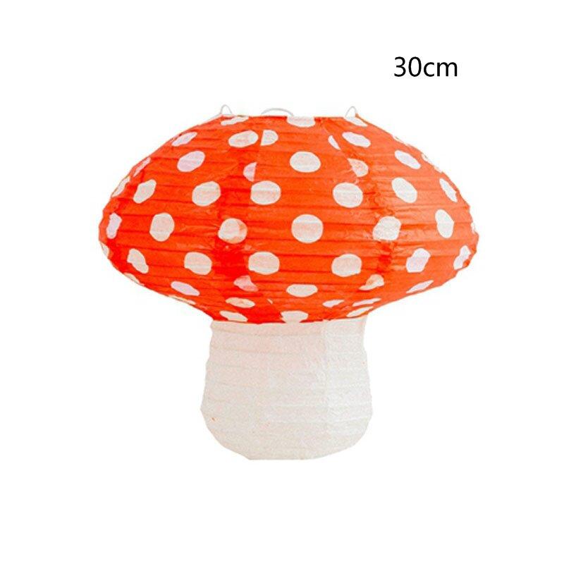 Jungle Party Decoration Carrot Mushroom Lanterns Folding Lampshades Carrot Easter Kids Girls Boys Happy Birthday Party Decors
