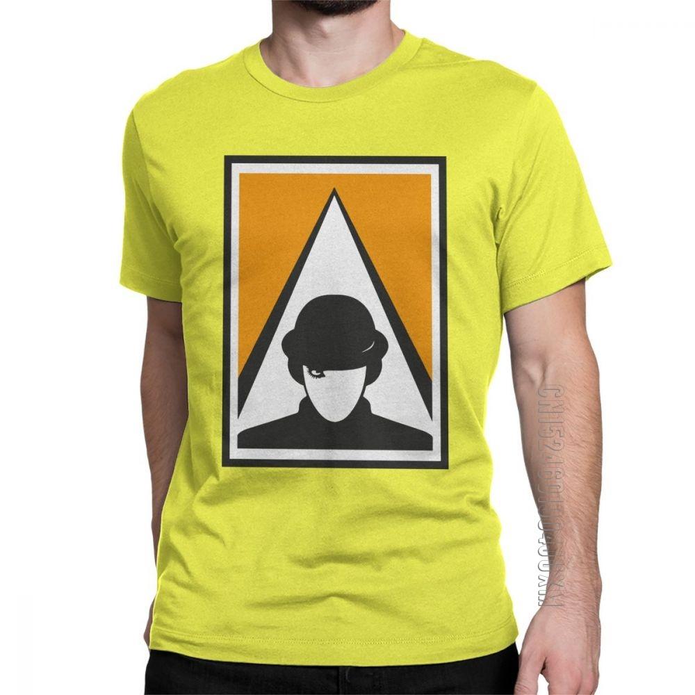 Unisexs T Shirts Acwo A Clockwork Orange Cotton Tees Short Sleeve Kubrick Alex Burgess Droogs Anthony Milk Movie Tshirts Clothing